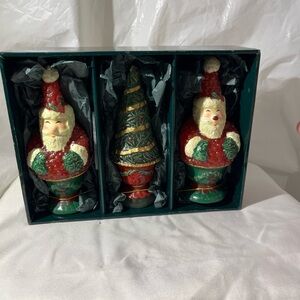 Celebrate the Season Topiary Candle Boxed Set